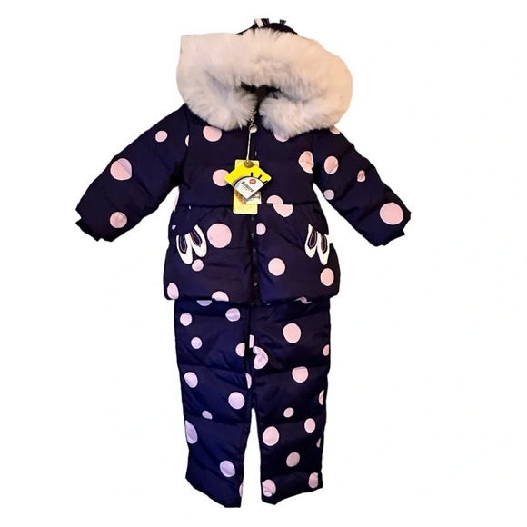 Other - NWT Toddler 2 Piece Snowsuit Ski Jumpsuit and Parka